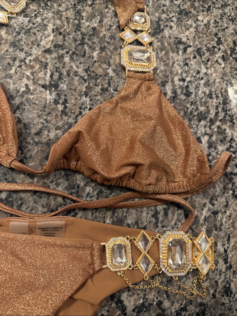 Beach Bunny JAZMINE Bronze Bikini - Picture 12 of 12